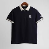  Áo Polo New Era - [Unisex] NY Yankees Zip Black - 13622804 