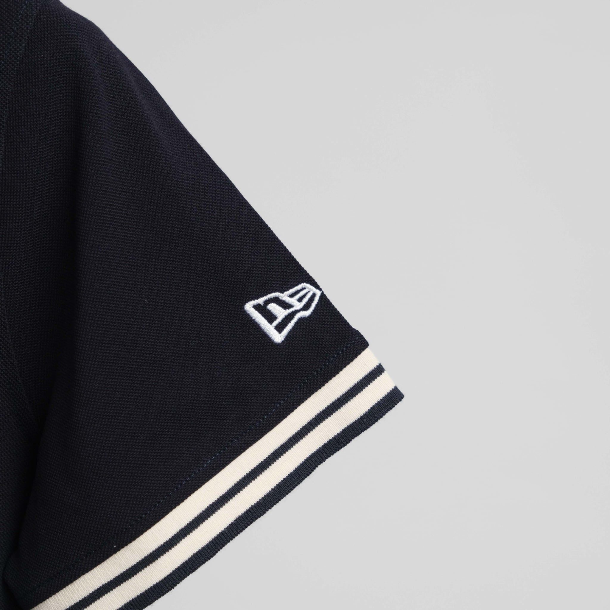  Áo Polo New Era - [Unisex] NY Yankees Zip Black - 13622804 