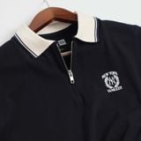  Áo Polo New Era - [Unisex] NY Yankees Zip Black - 13622804 