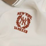  Áo Polo New Era - [Unisex] NY Yankees Zip Cream - 13622805 