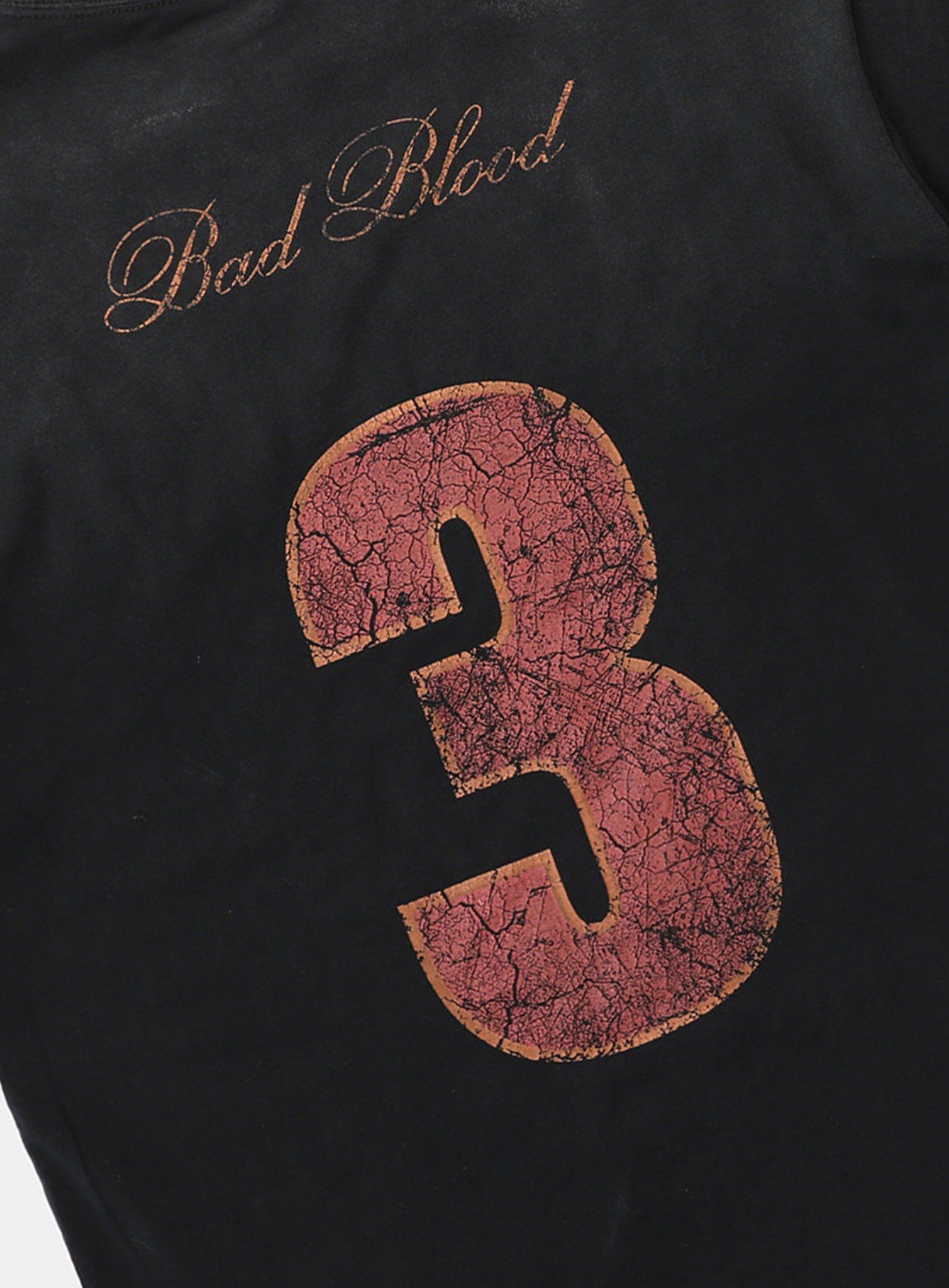  Áo Thun [Unisex] Badblood - [w-tee25-048] Royal Classic T-Shirt Black 