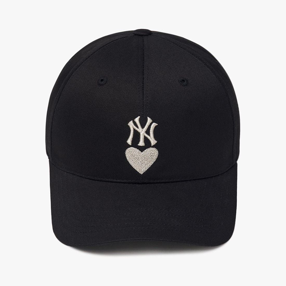  Nón MLB Korea - [Unisex] Heart Structured Ball Cap NY Yankees - 3ACPH014N-50BKS 