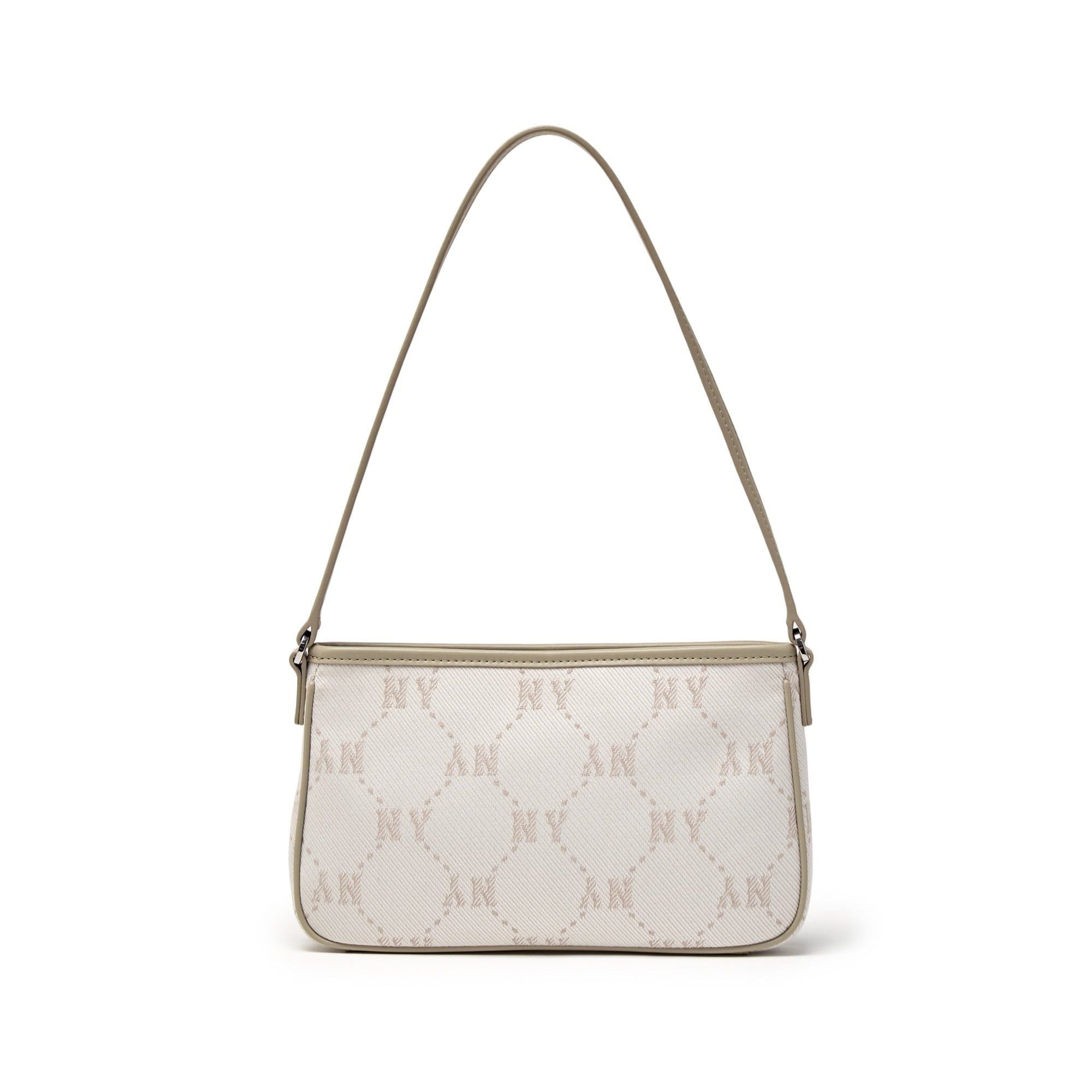  Túi Xách MLB Korea - Diamond Monogram Jacquard Mini Hobo Bag NY - 3ABQMJ16N-50CRD 