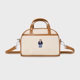  Túi Xách Whoau - Steve Canvas Mini Tote Bag Beige - WHBGG2223A 