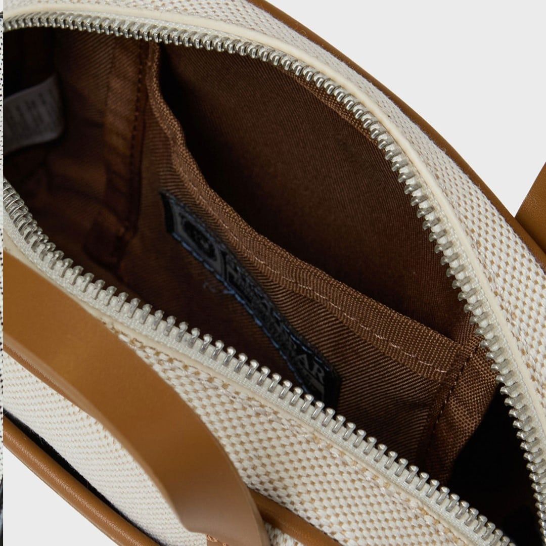  Túi Xách Whoau - Steve Canvas Mini Tote Bag Beige - WHBGG2223A 