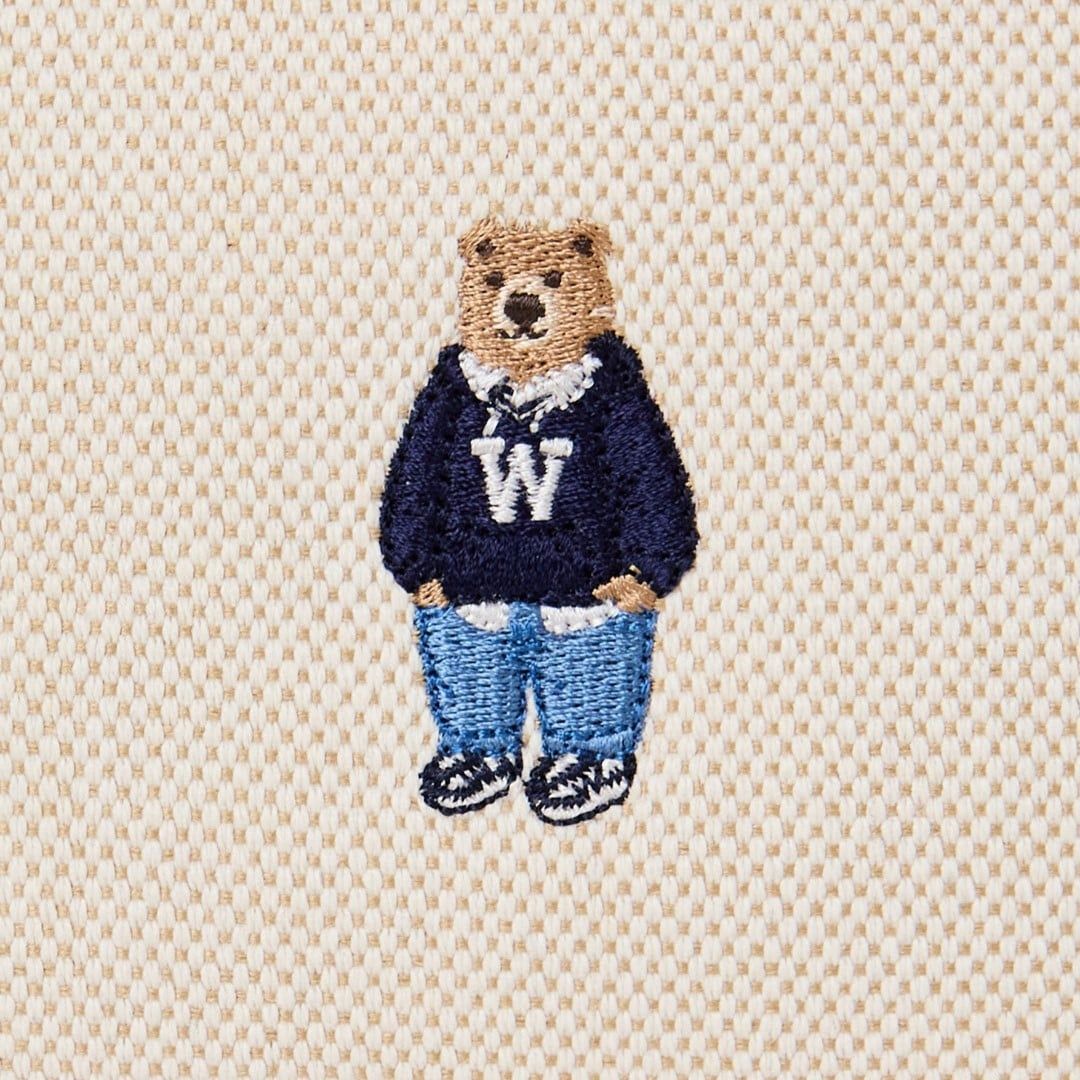  Túi Xách Whoau - Steve Canvas Mini Tote Bag Beige - WHBGG2223A 