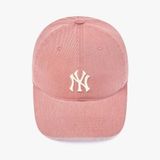  Nón MLB Basic Washed Unstructured Ball Cap NY Pink 3ACPVV14N-50COS 