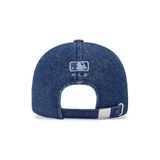  Nón MLB Korea - [Unisex] Vintage Destroyed Denim NY - 3ACPV195N-50NYL 