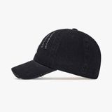 Nón MLB Korea - [Unisex] Damaged Washed Denim NY Yankees Black - 3ACPVD34N-50BKS 