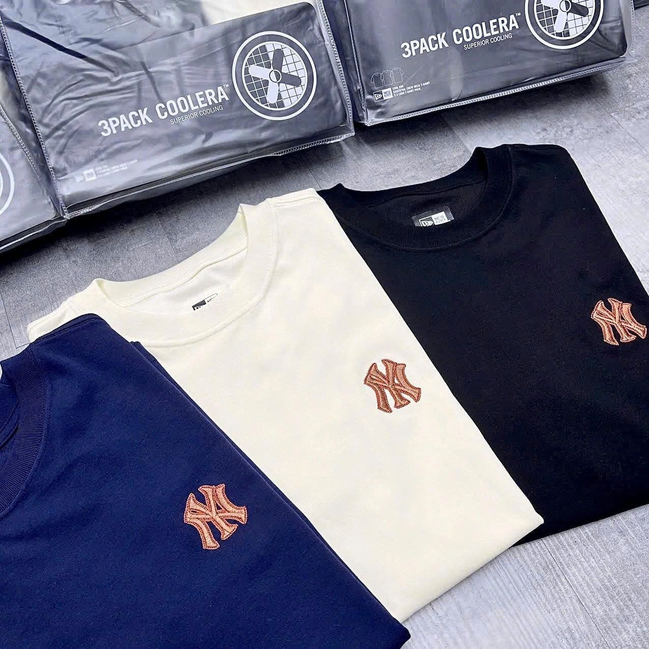  Set Áo Thun New Era - [Unisex] NY Yankees Basic T-shirt 
