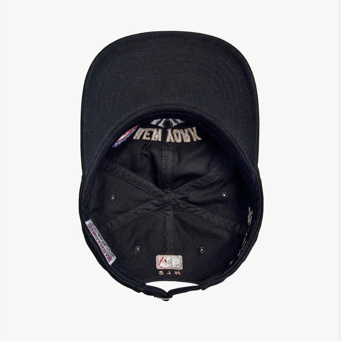  Nón MLB Korea - [Unisex] Vintage Patch Unstructured Ball Cap New York Yankees - 3ACPB175N-50BKS 