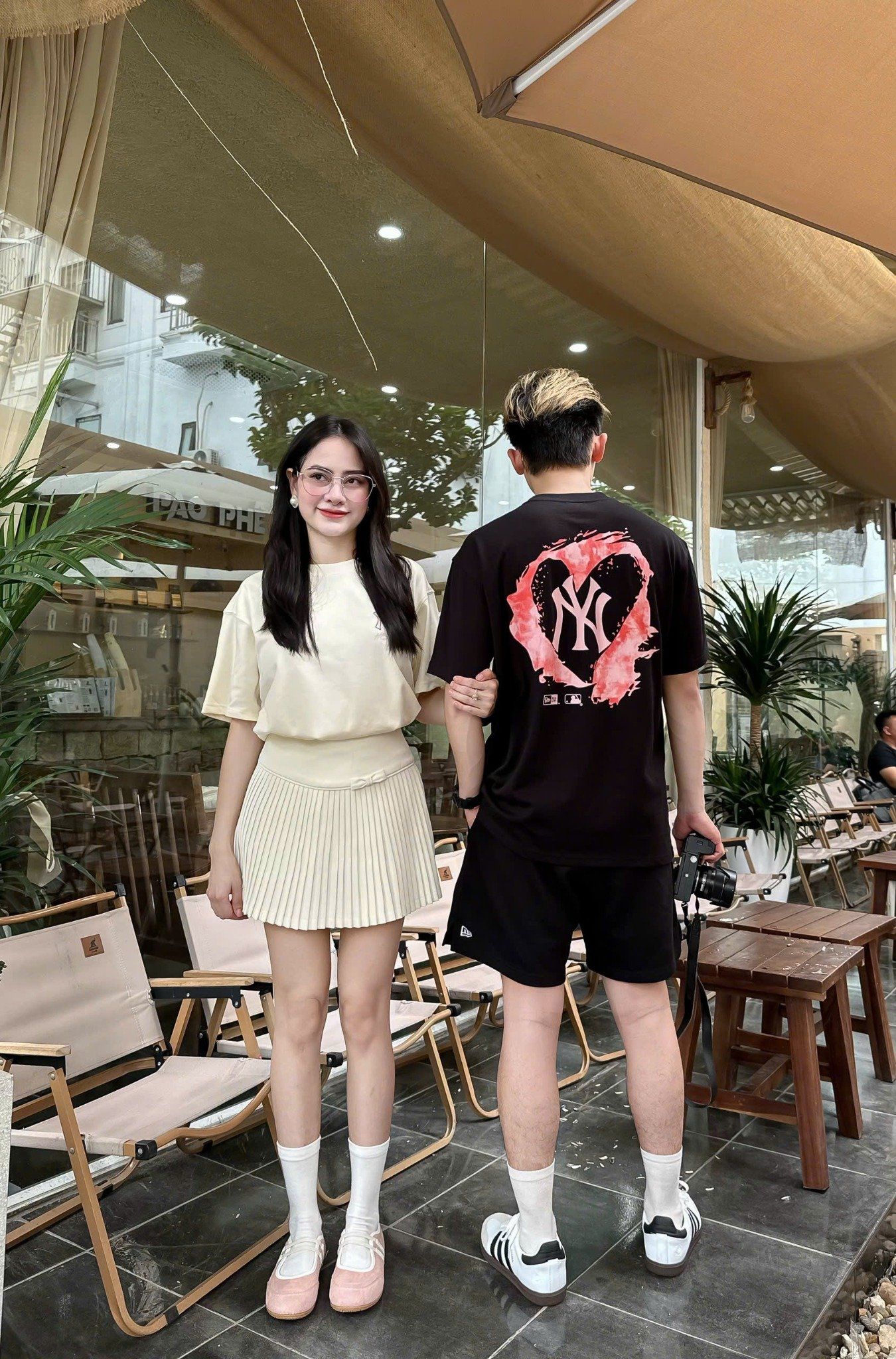  Combo 2 Áo Thun New Era - [Unisex] NY Heart Logo T-Shirt 