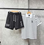  Áo Thun Polo New Era - [Unisex] NY Yankees Stripe White - 14849258 