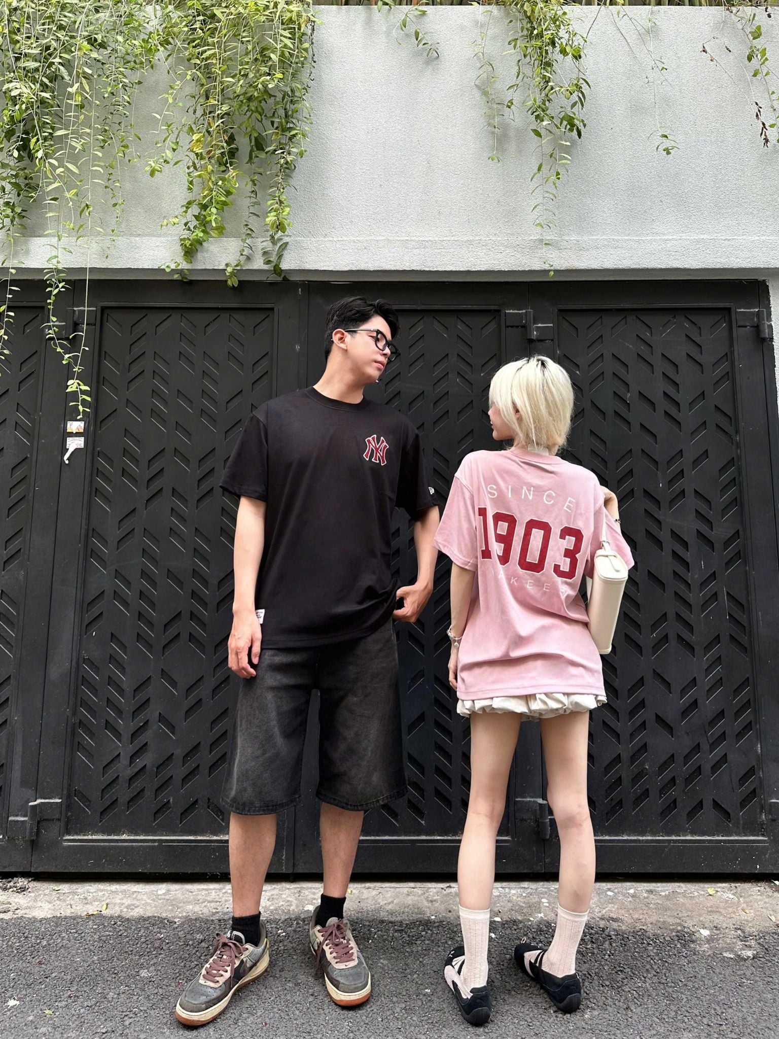  Áo Thun New Era - [Unisex] NY Yankees Since 1903 Pink T-Shirt - 18845787 