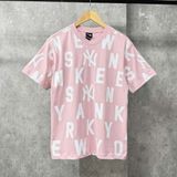  Áo Thun New Era - [Unisex] NY Monogram Yankees Pink - 12225661 
