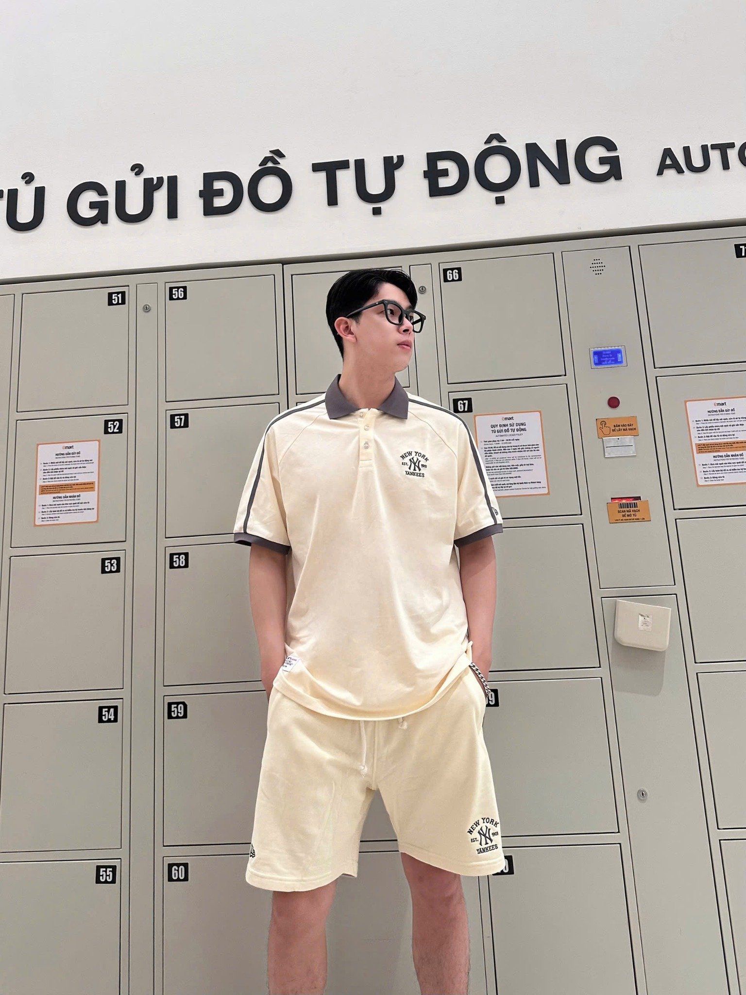  Áo Thun Polo New Era - [Unisex] NY Yankees Mix Gray Line - 14578789 