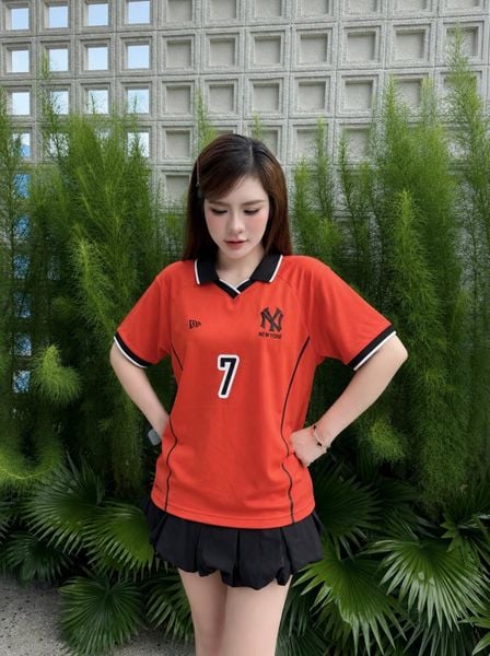 Áo Thun Polo New Era - [Unisex] New York Hip Line Red - 13782555