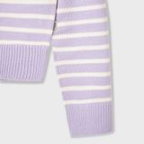  Áo Cardigan WHOAU [Nữ] - Steve R-neck Cardigan Purple - WHCKF4913F 