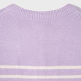  Áo Cardigan WHOAU [Nữ] - Steve R-neck Cardigan Purple - WHCKF4913F 