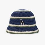  Nón Bucket Dệt Kim MLB - Stripe Summer - 3AHTV0153-07NYS 
