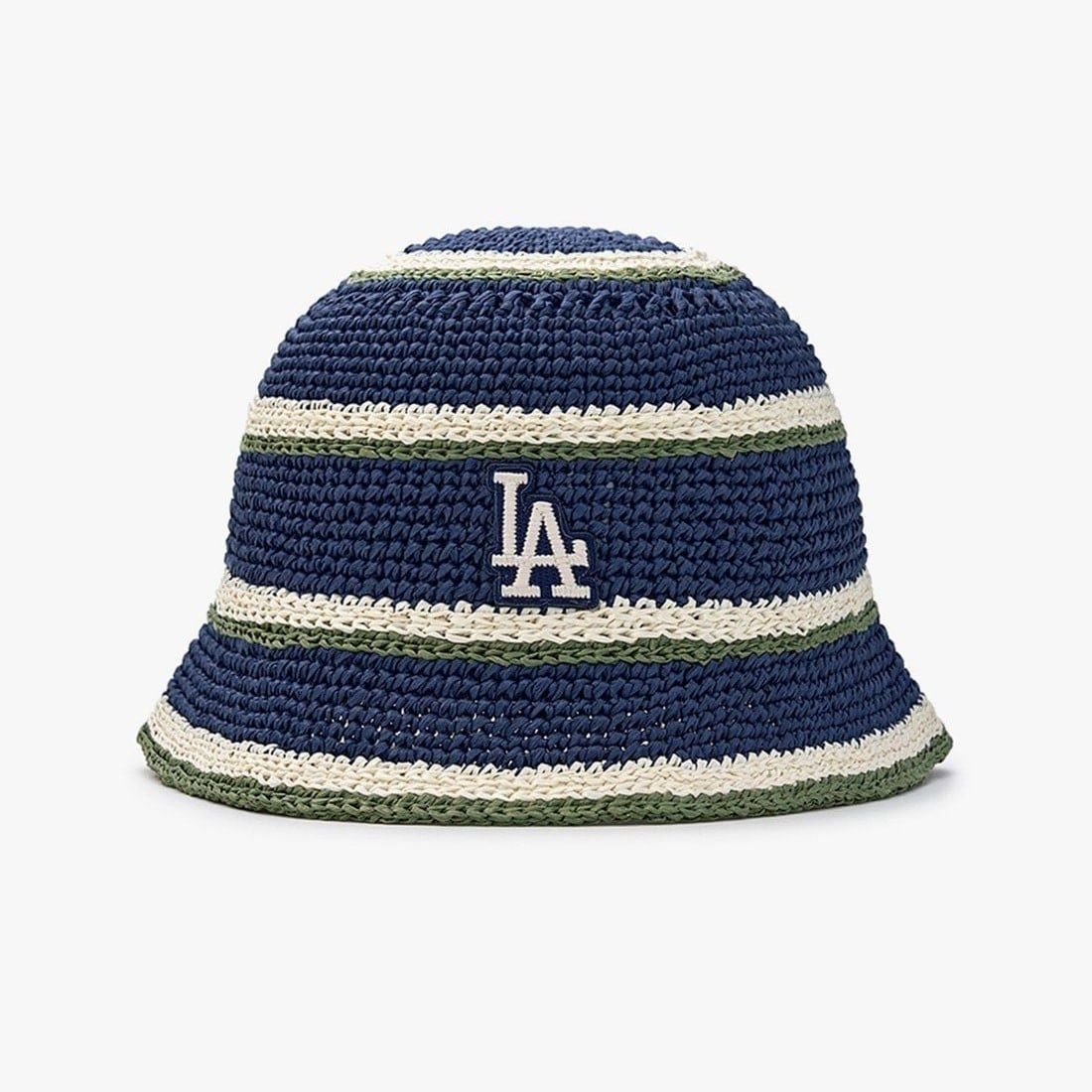  Nón Bucket Dệt Kim MLB - Stripe Summer - 3AHTV0153-07NYS 