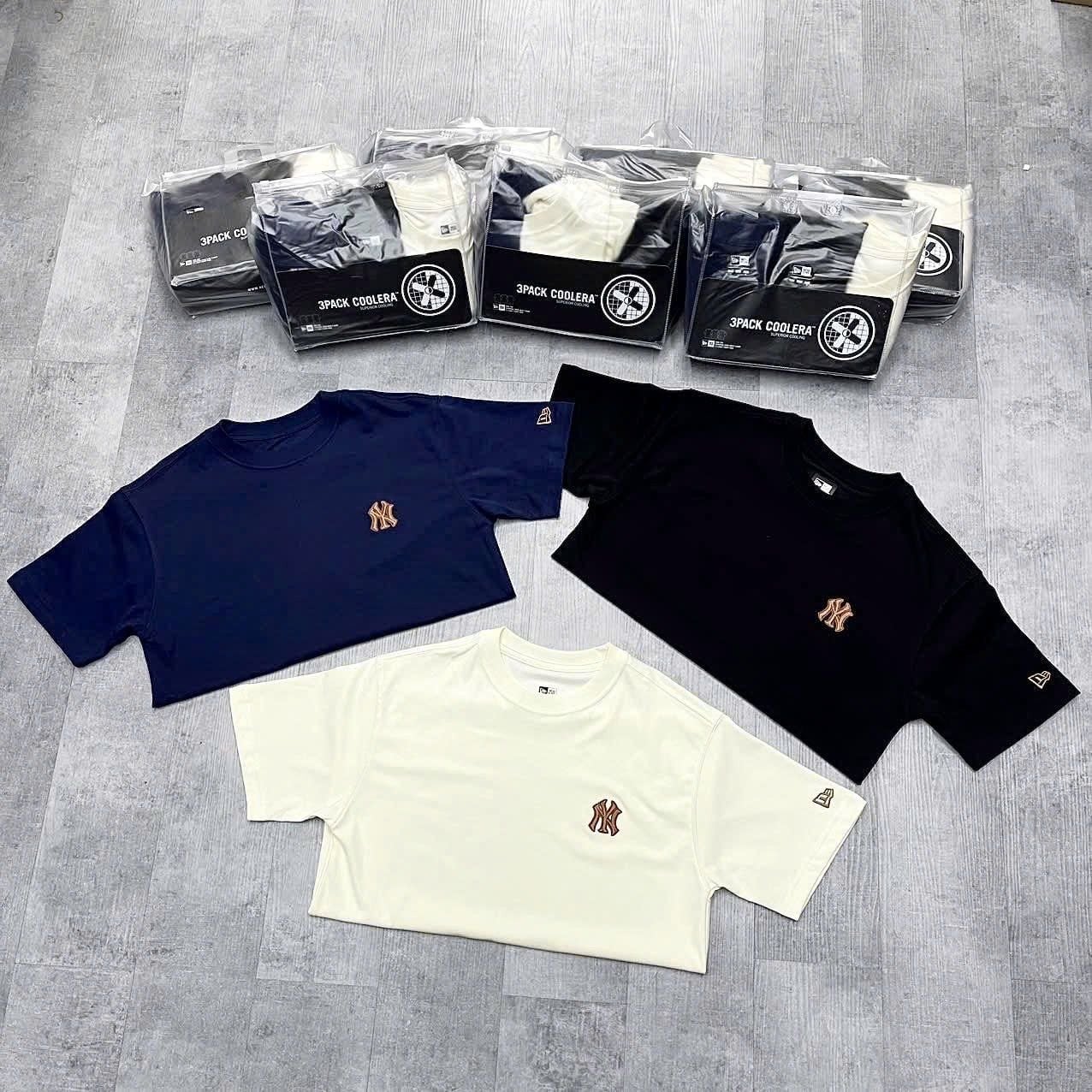  Set Áo Thun New Era - [Unisex] NY Yankees Basic T-shirt 