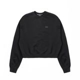  Áo Sweater [Unisex] Badblood -[w-sweatshirt22-003] Minimal Logo Heavyweight - Black 