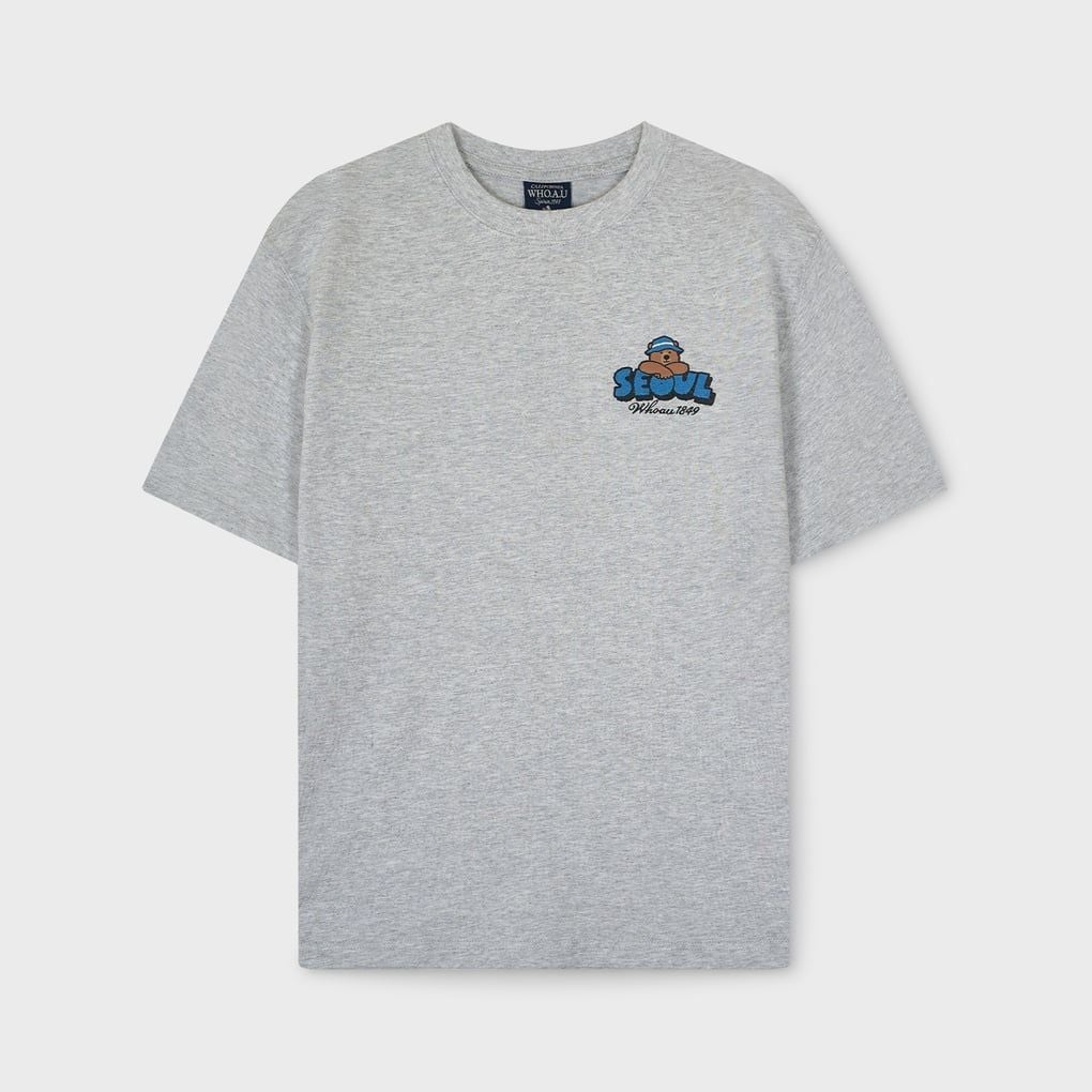  Áo Thun WHOAU [SEOUL EDITION] My Seoul City T-shirt WHRPG2310U 