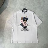  Áo thun Life Work [Unisex] - Duffle Bag Hipdog Applique Short Sleeve T-Shirt - LW252TS428 