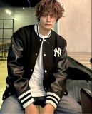  Áo Bomber MLB [Unisex] Wool Basic Varsity Jacket New York Yankees - 3AJPV0634-50BKL 