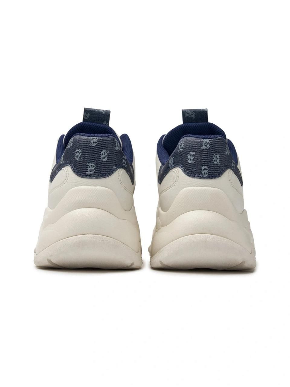  Giày MLB Bigball Chunky Denim Momogram Boston Navy - 3ASHBDM4N-43NYS 