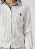  Áo Cardigan Len WHOAU [Nữ] - Steve Cable Cardigan - WHCKG2211F 