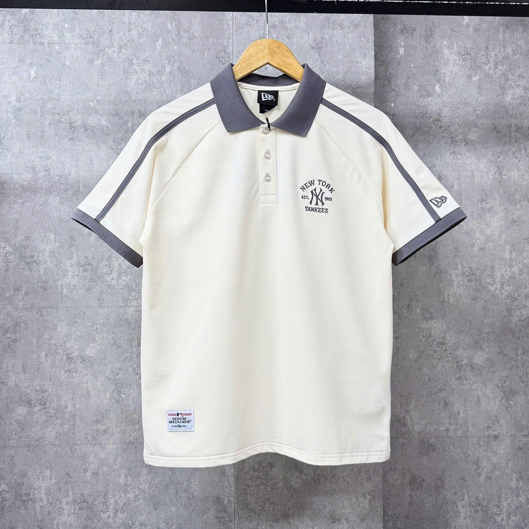  Áo Thun Polo New Era - [Unisex] NY Yankees Mix Gray Line - 14578789 