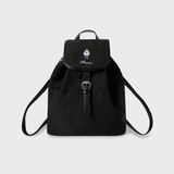  Balo Whoau Korea - Suede Buckle Backpack - WHBGF4T31A 