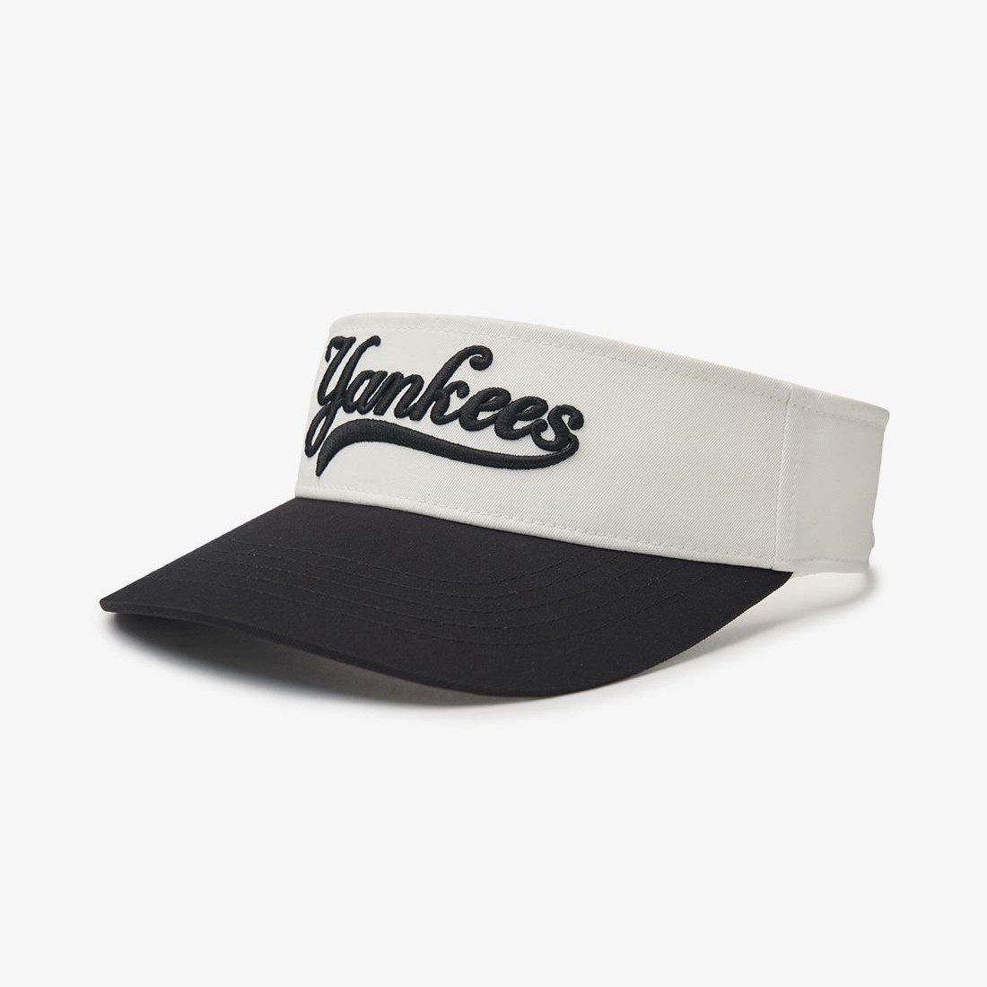  Nón Nửa Đầu MLB Korea [Unisex] Varsity Basic Cumulative Lettering Black - 3ASC00643-50BKS 