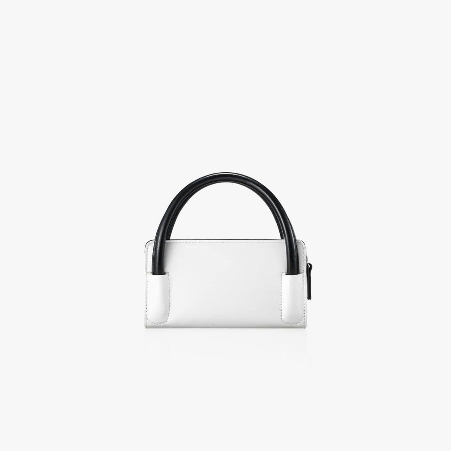  Túi Xách FindKapoor Korea - Marty Bag B 18 Crinkled White Black 