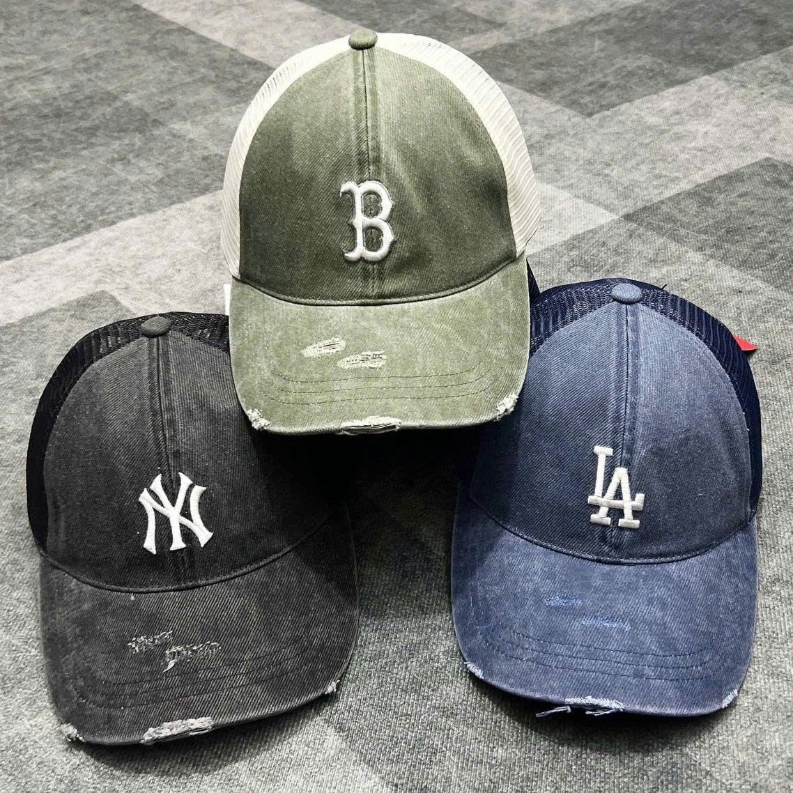  Nón MLB Korea - [Unisex] Basic Washing Cap LA Dodgers - 3AMCB0153-07INS 