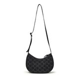  Túi Xách MLB Diamond Monogram Denim JQD Hobo Bag NY Yankees - 3ABQMV45N-50BKS 