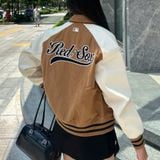  Áo Bomber MLB [Unisex] Varsity Boston - 3AJP99201-43CAS 