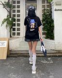  Áo Thun New Era - [Unisex] NY Yankees Bear Bucket LA Hat Black T-Shirt - 16668998 