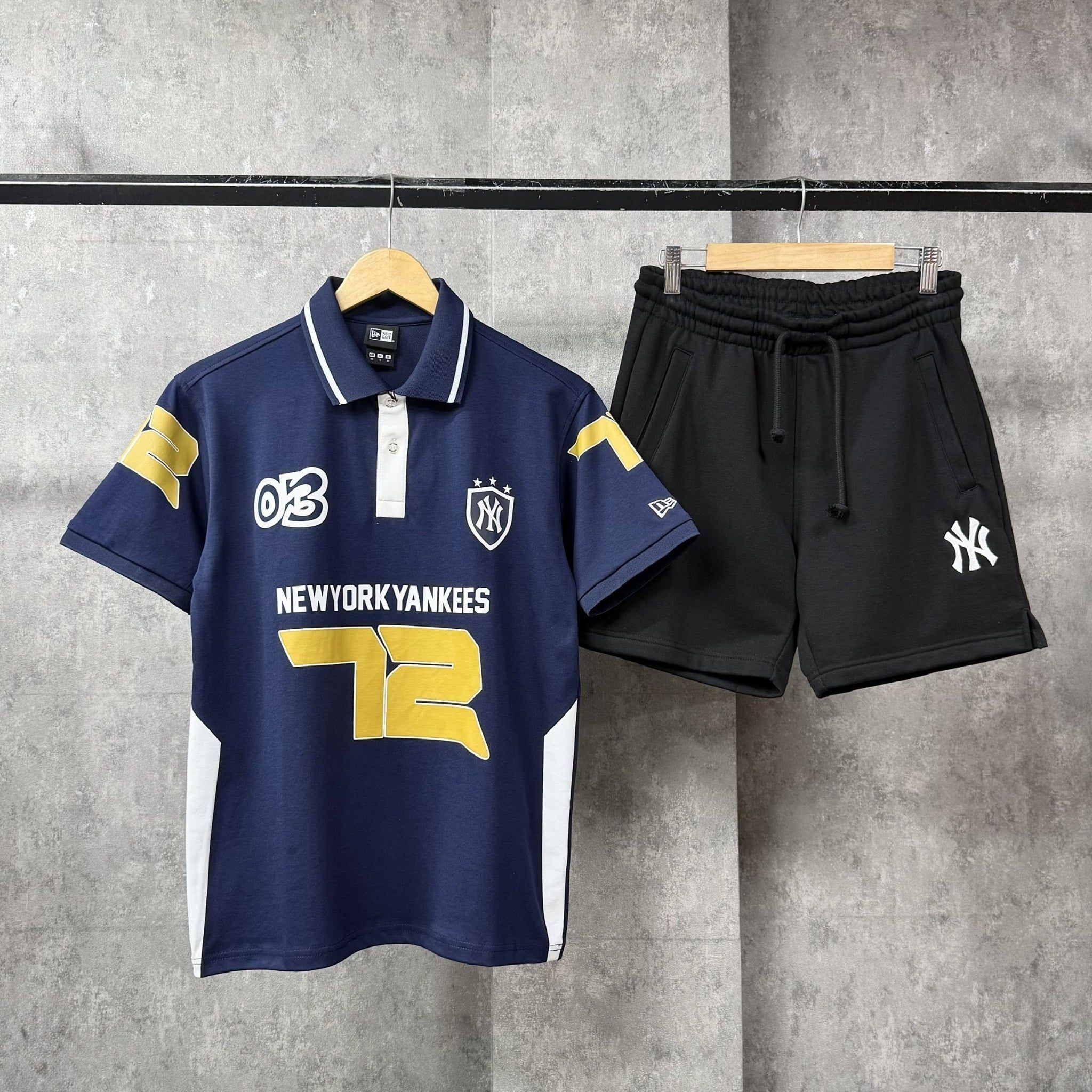  Áo Thun Polo New Era - [Unisex] NY Racing 72 