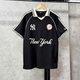  Áo Thun Polo New Era - [Unisex] NY Yankees Baseball Logo Polo Black - 14326525 