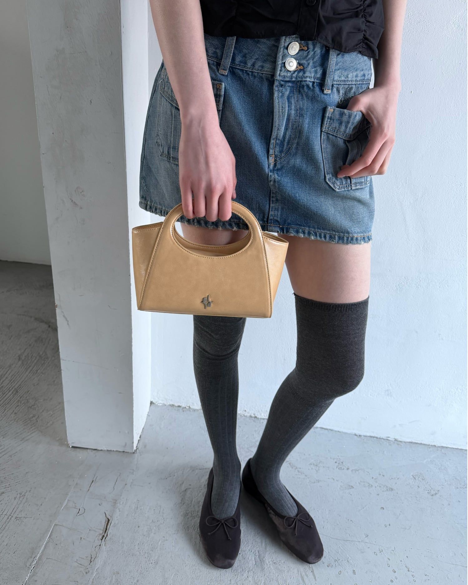  Túi Xách FindKapoor Korea - Market Bag 20 Butter 