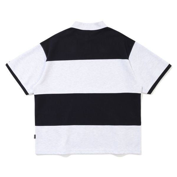 Áo Polo RMTCRW [ROMANTIC CROWN] - STRIPE RUGBY POLO NAVY