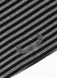  Áo Thun [Unisex] Badblood - [w-tee25-102] Tiny Logo Jersey Ringer T-Shirt Black/Stripe 