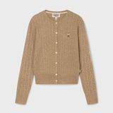  Áo Cardigan WHOAU [Nữ] - Steve High Gauge Wool Cable - WHCKG1215F 