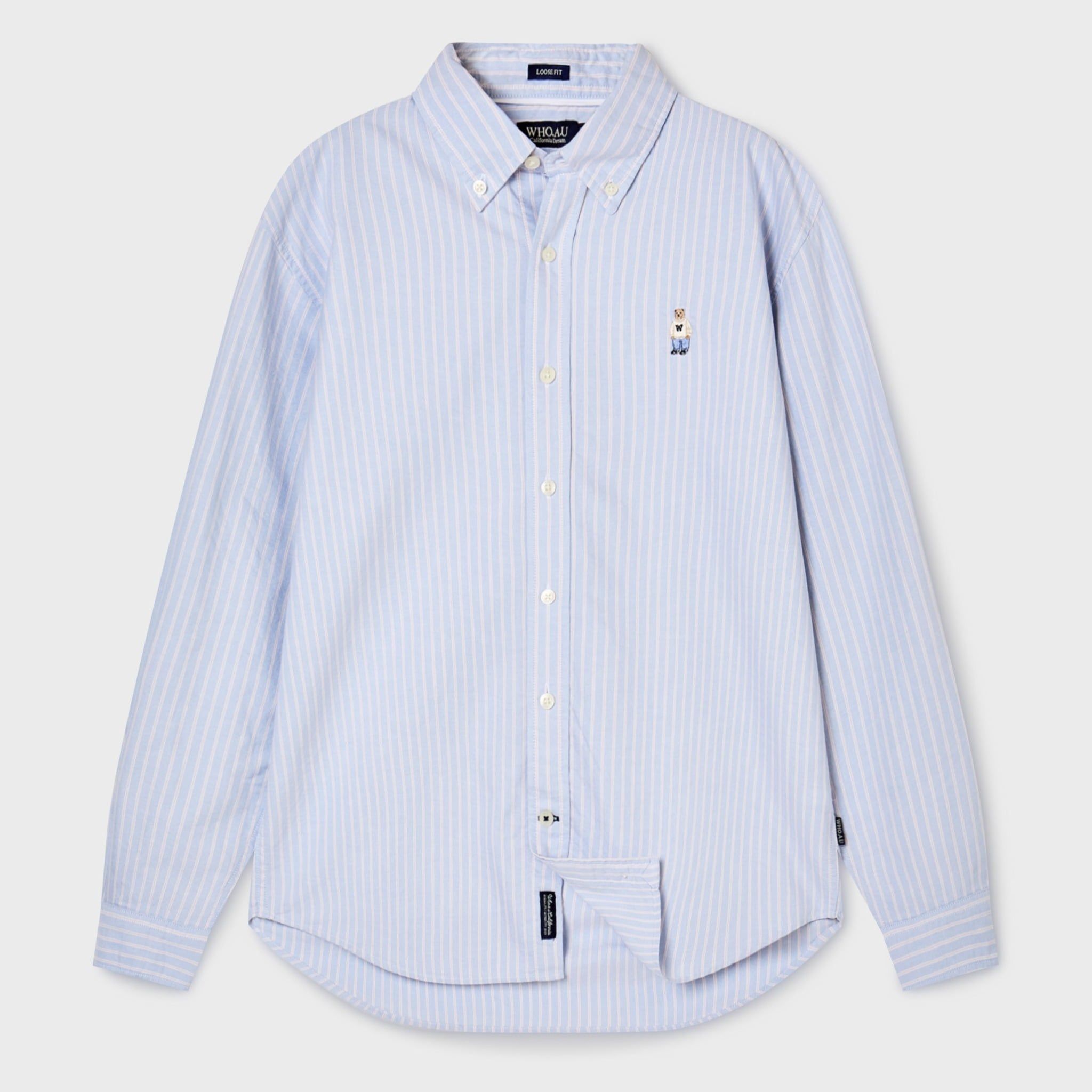  Áo Sơ Mi WHOAU [Unisex] - Steve Oxford Shirt Mix - WHYWF2311U 
