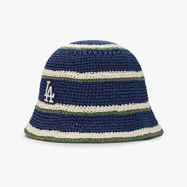 Nón Bucket Dệt Kim MLB - Stripe Summer - 3AHTV0153-07NYS