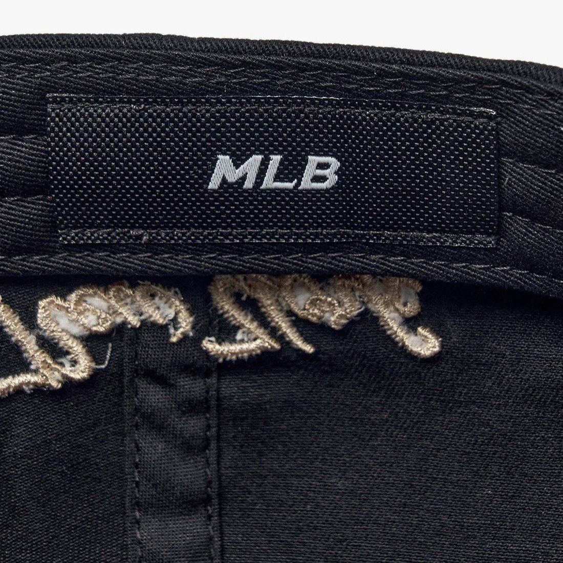  Nón MLB Korea - [Unisex] Vintage Patch Unstructured Ball Cap New York Yankees - 3ACPB175N-50BKS 