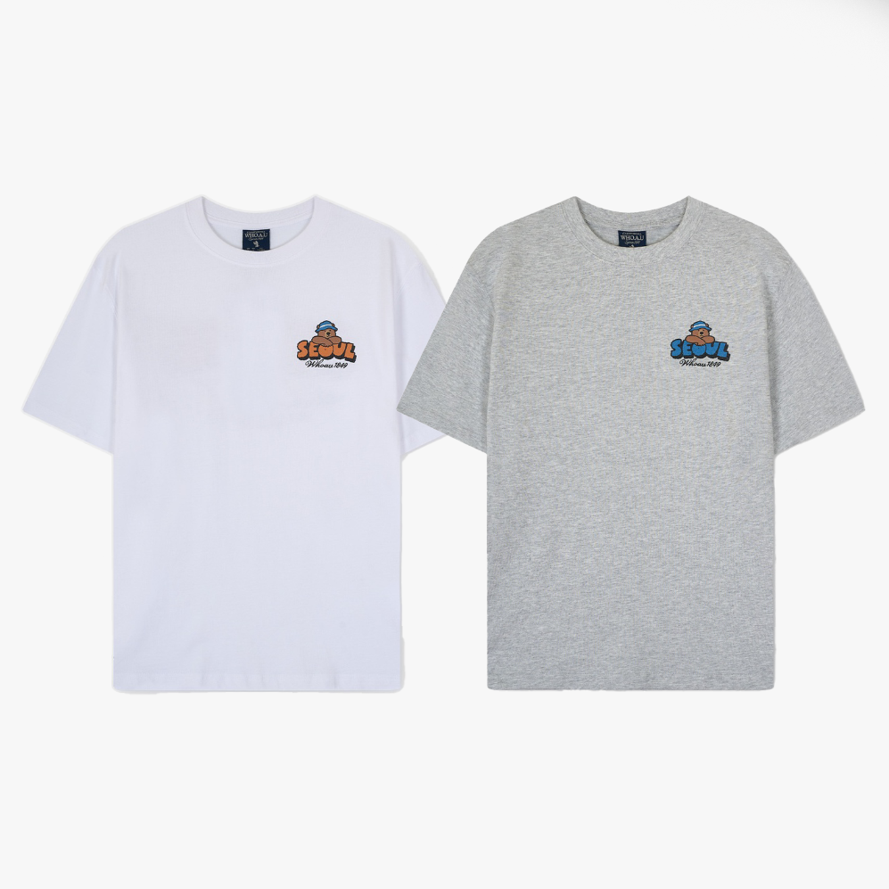  Áo Thun WHOAU [SEOUL EDITION] My Seoul City T-shirt WHRPG2310U 